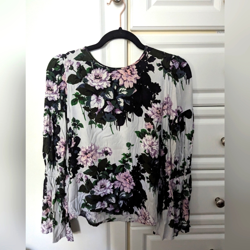 Club Monaco Floral Shirt